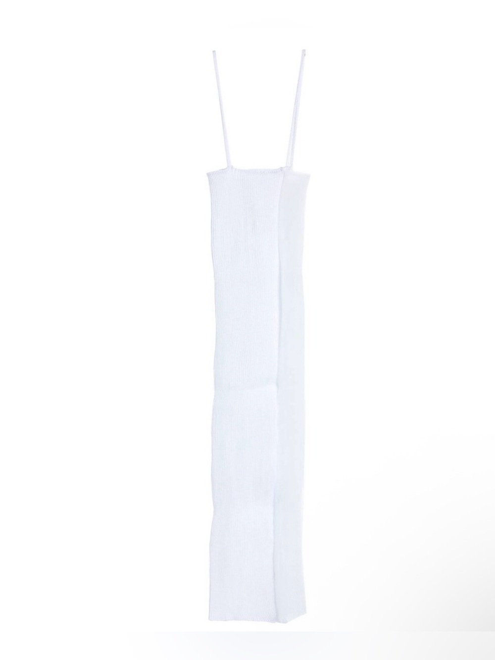 A. Roege Hove Sofie Knit Cotton-Blend Mini Dress White size XS/S